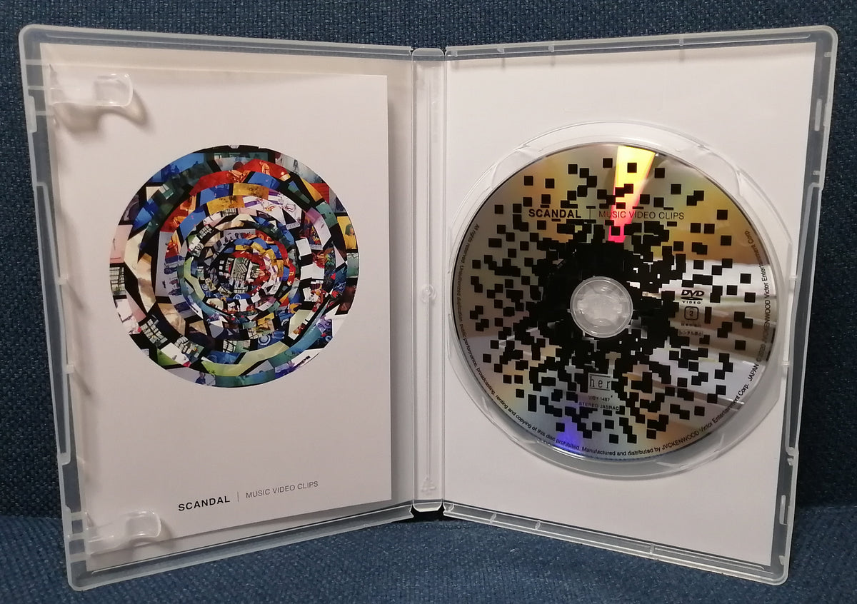 SCANDAL Kiss from the Darkness Complete Limited Edition DVD Disc