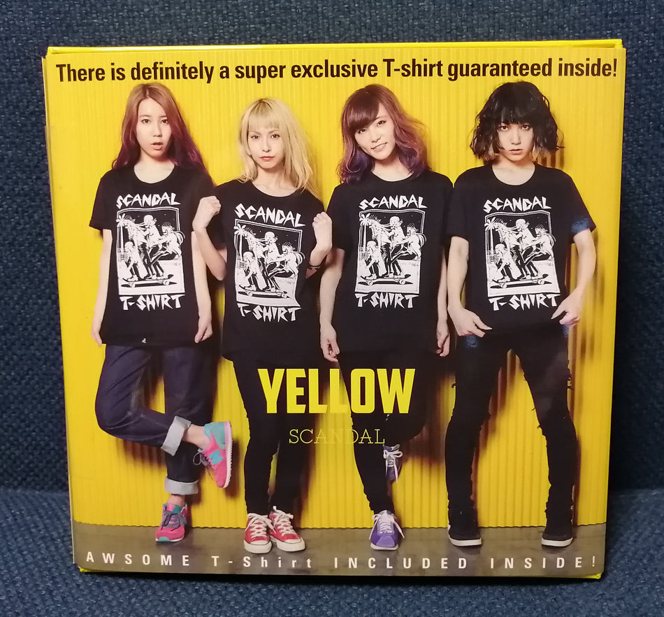 SCANDAL Yellow Complete Limited Edition Back cover