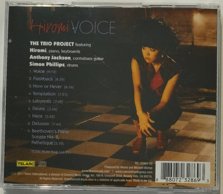 Uehara Hiromi - Voice CD backcover