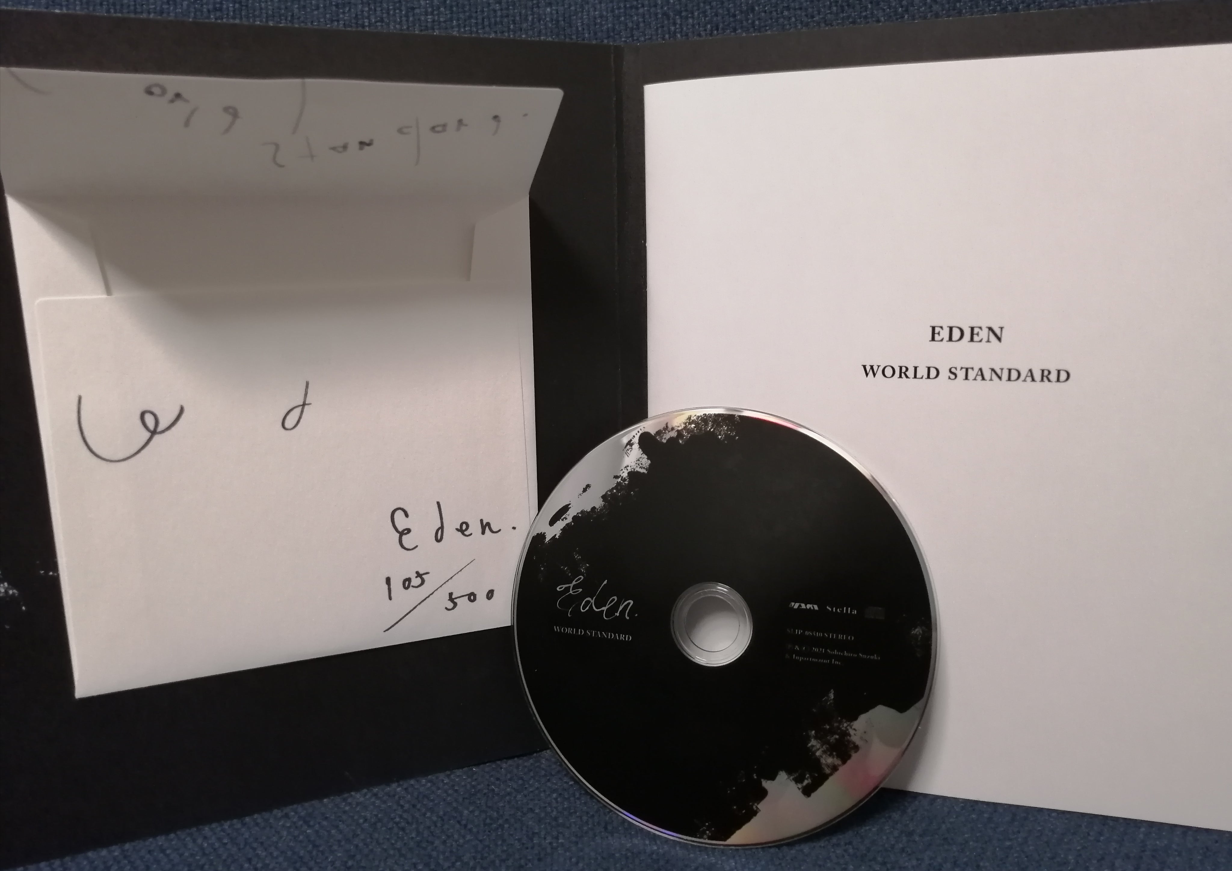 World Standard Eden Album CD Disc