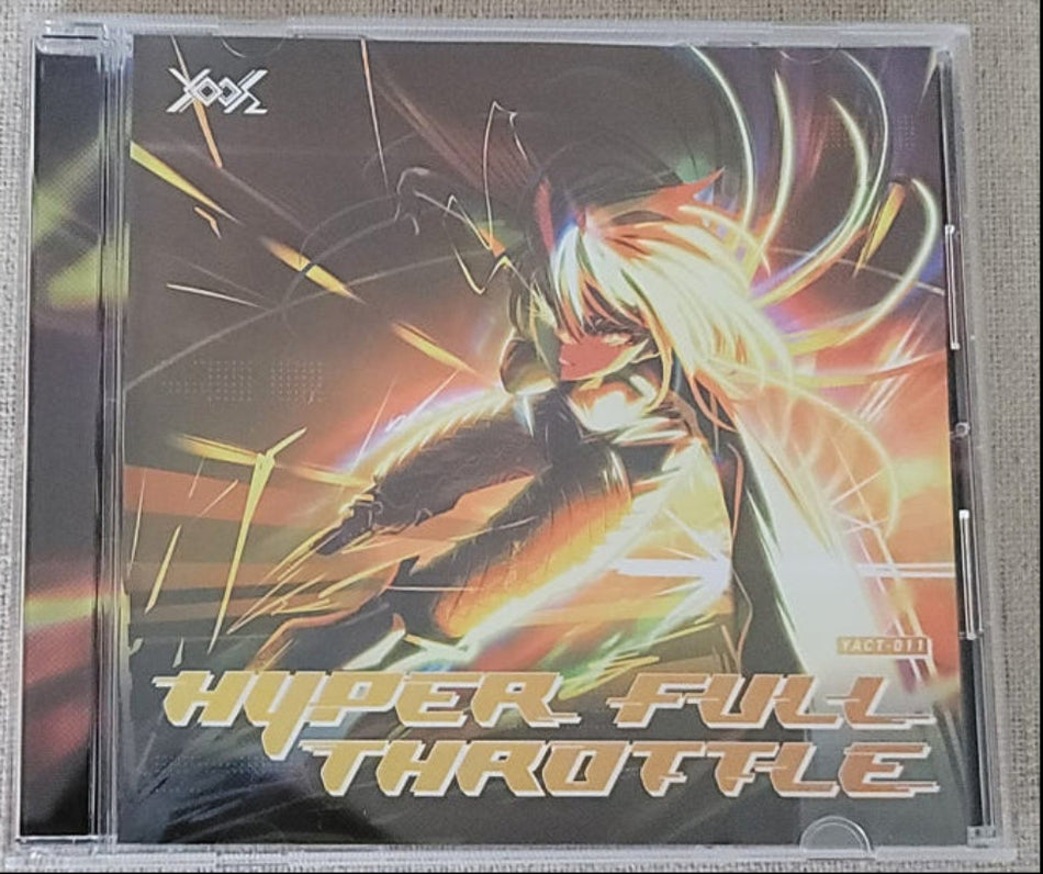 Yoohsic Roomz - HYPER FULL THROTTLE CD Front Cover