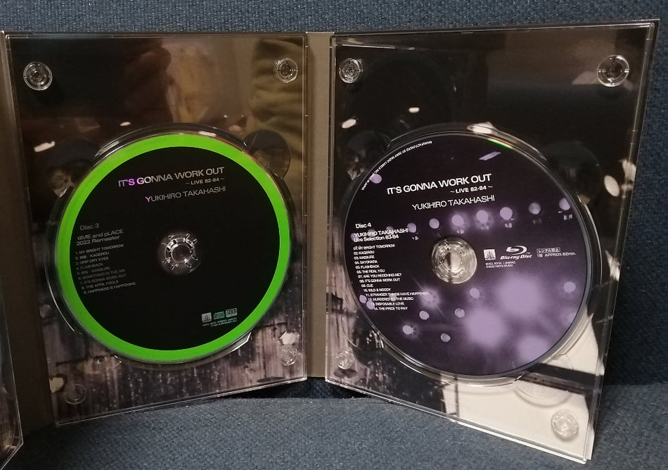 Yukihiro Takahashi IT’S GONNA WORK OUT -LIVE 82-84- Live Album Disc 3 and 4 CD