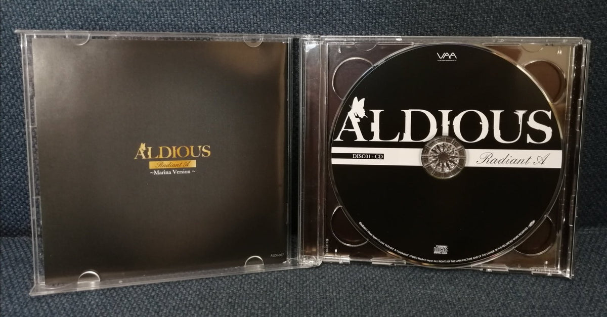 Aldious - Radiant A (Limited Marina Version) Japan Metal Album CD+DVD - #Ongaku_Express#