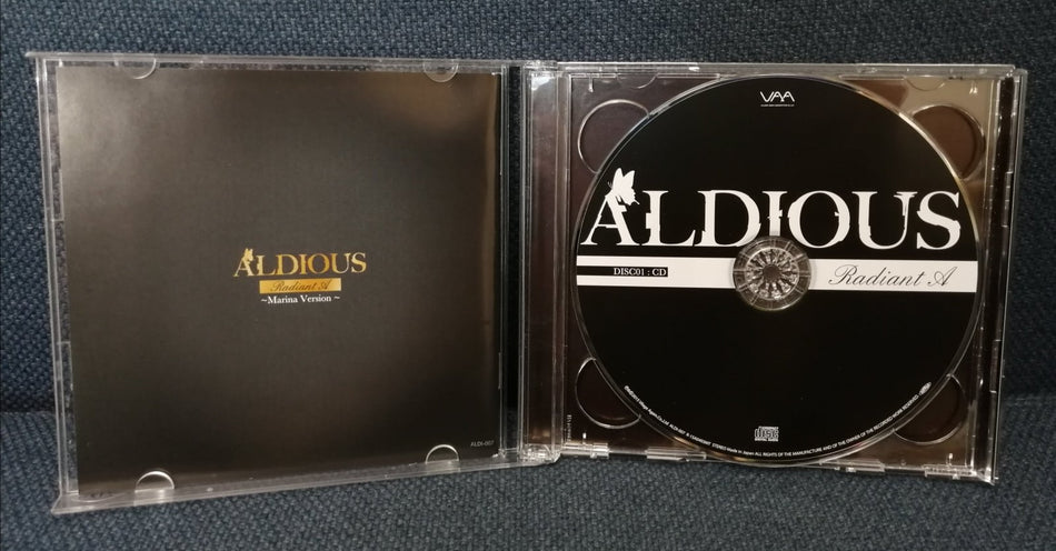 Aldious - Radiant A (Limited Marina Version) Japan Metal Album CD+DVD - #Ongaku_Express#