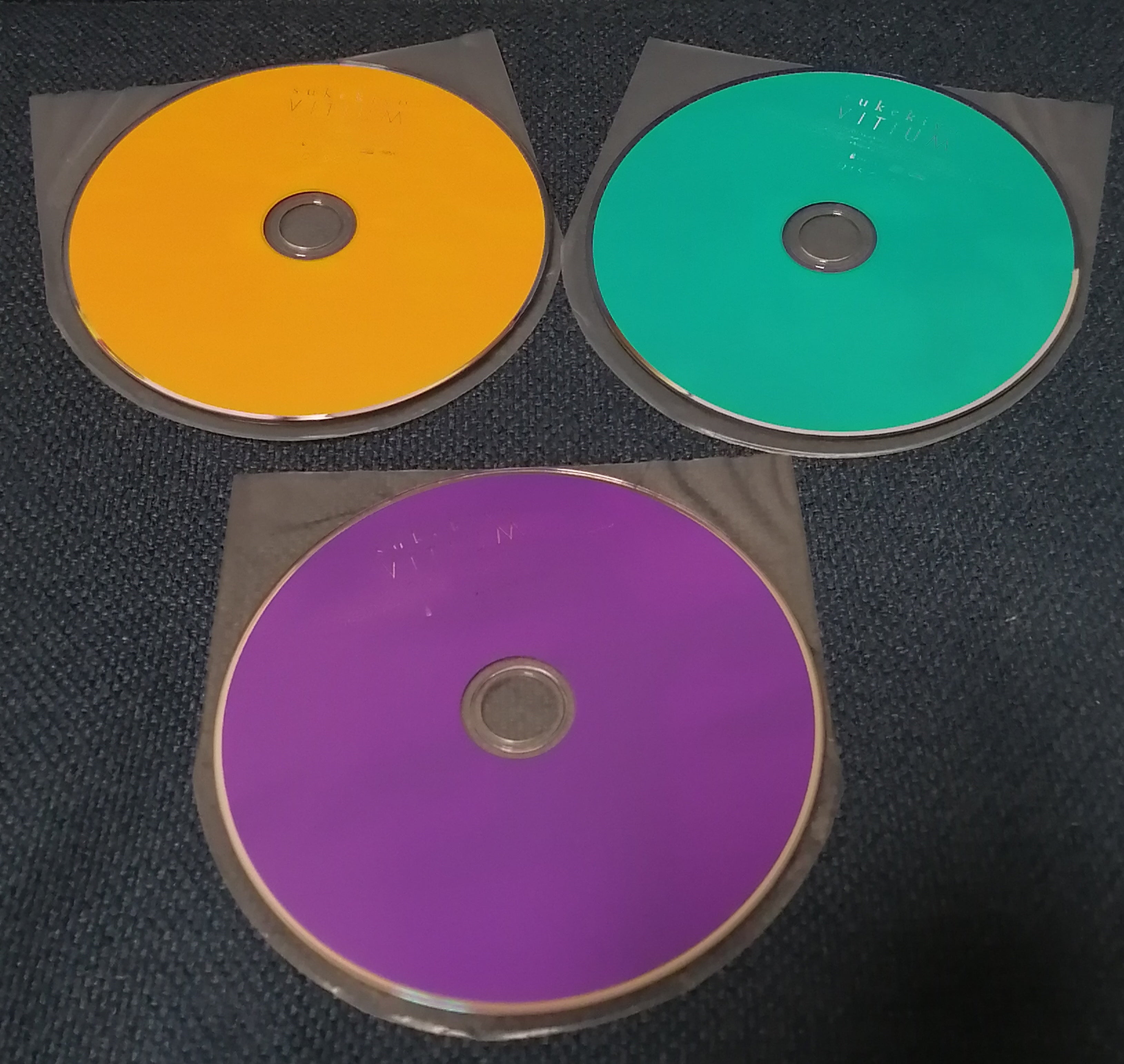 sukekiyo Vitium Limited Edition CD Bluray Disc