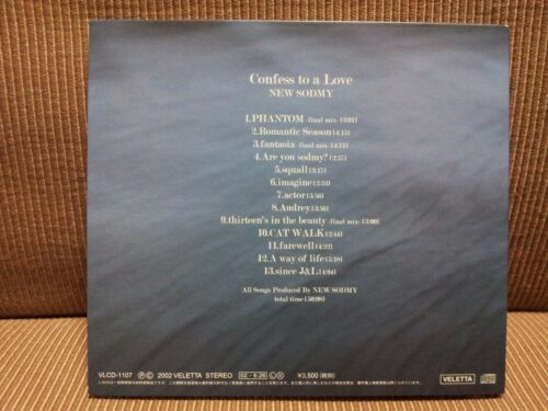 New Sodmy Confess to Love Album back