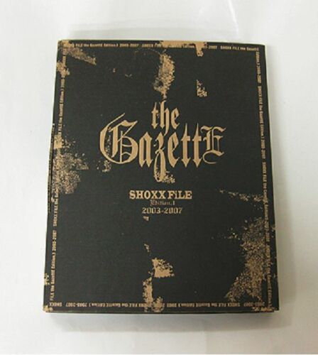 The Gazette - Shoxx File Volume 1 & 2 set Visual Kei Magazines
