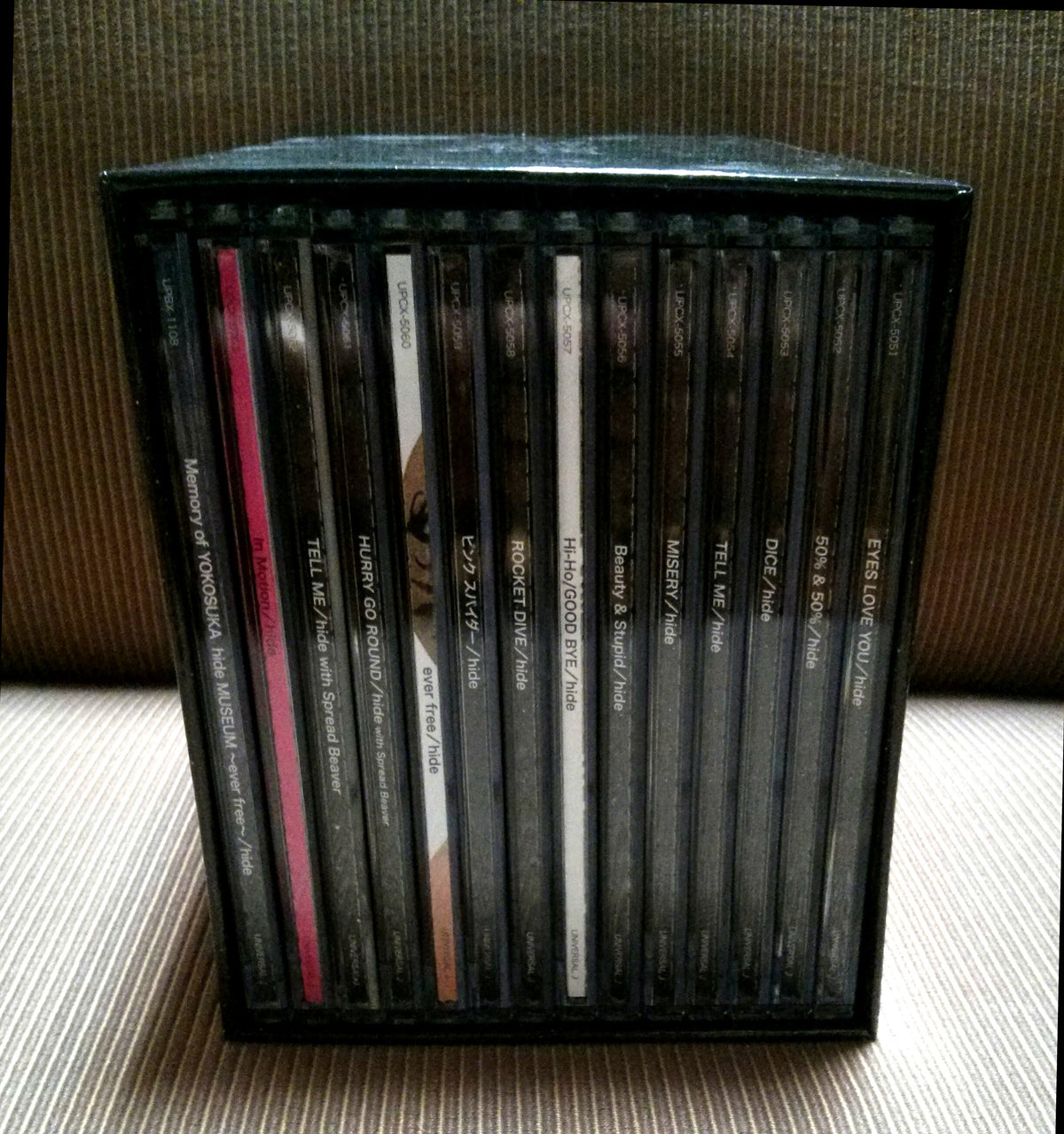 hide Perfect Single Box single CDs