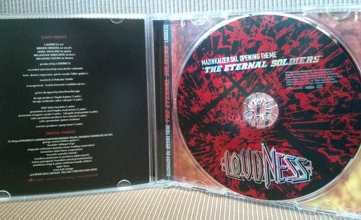 Loudness The eternal soldiers CD Disc