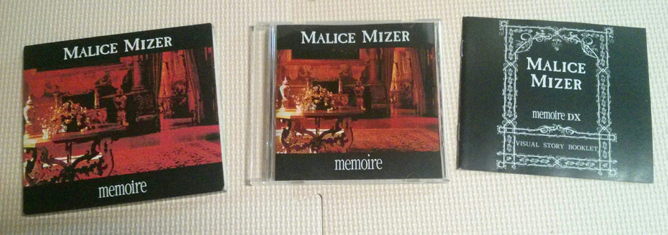 Malice Mizer (Gackt, Mana, kozi) Memoire DX (Deluxe Version) Album Visual Kei Jrock