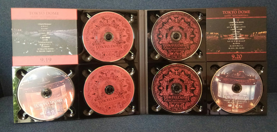 Babymetal - Live at Tokyo Dome (The One Fanclub Limited Edition) Japan Metal 2CD+4Bluray