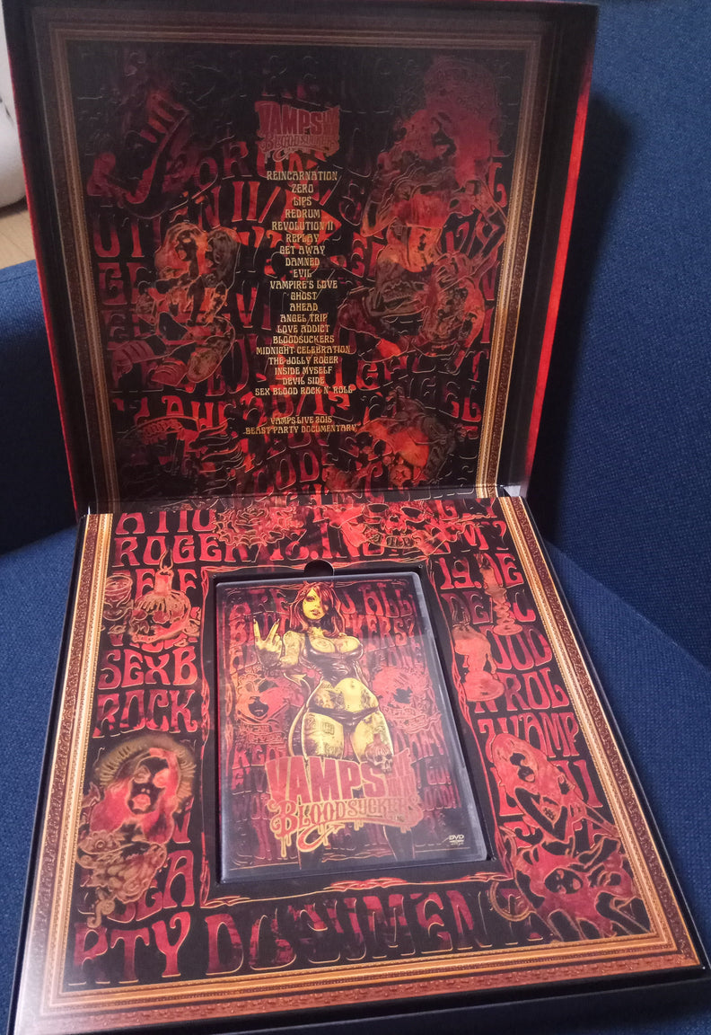 Vamps (hyde) Complete Box Gold Disc Edition SHM 6Blu-ray+5CD