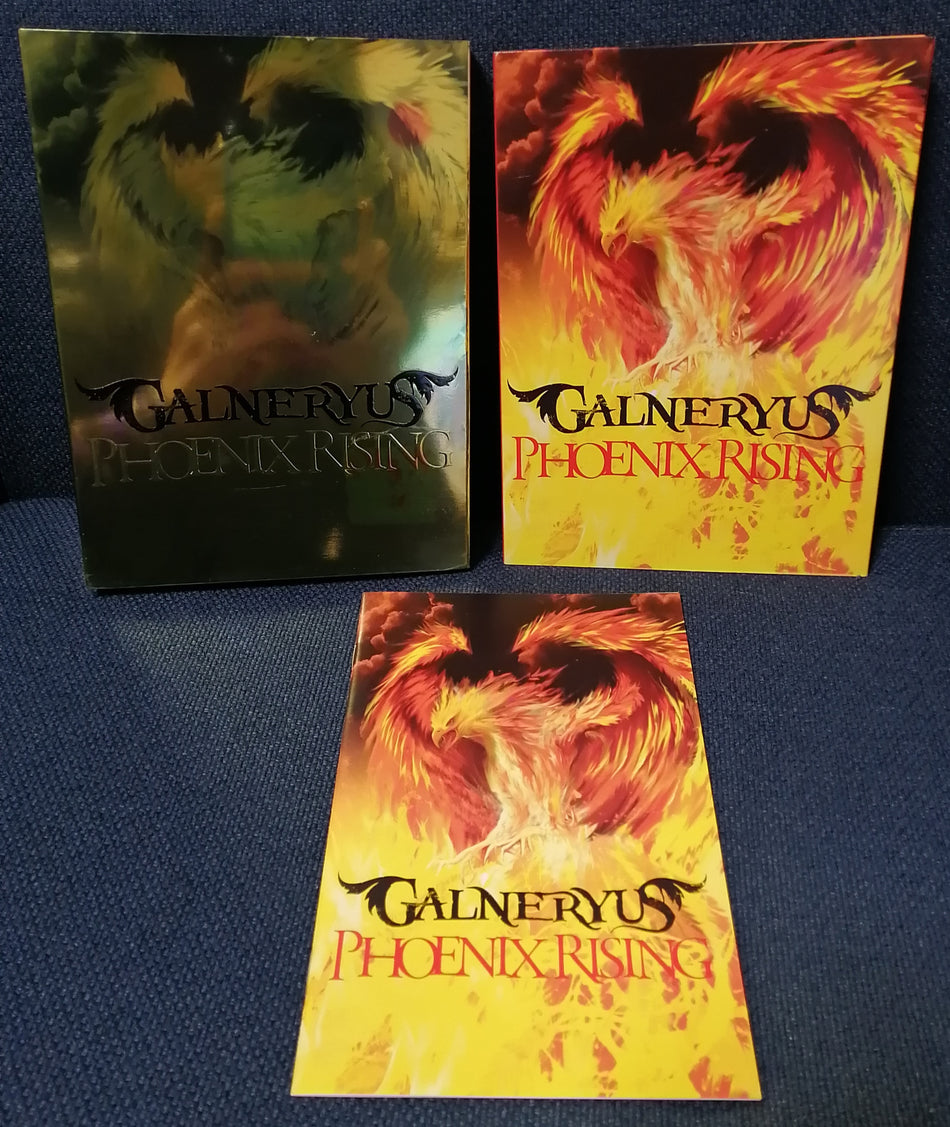 Galneryus - Phoenix Rising (1st press) CD+DVD Japan Metal Album