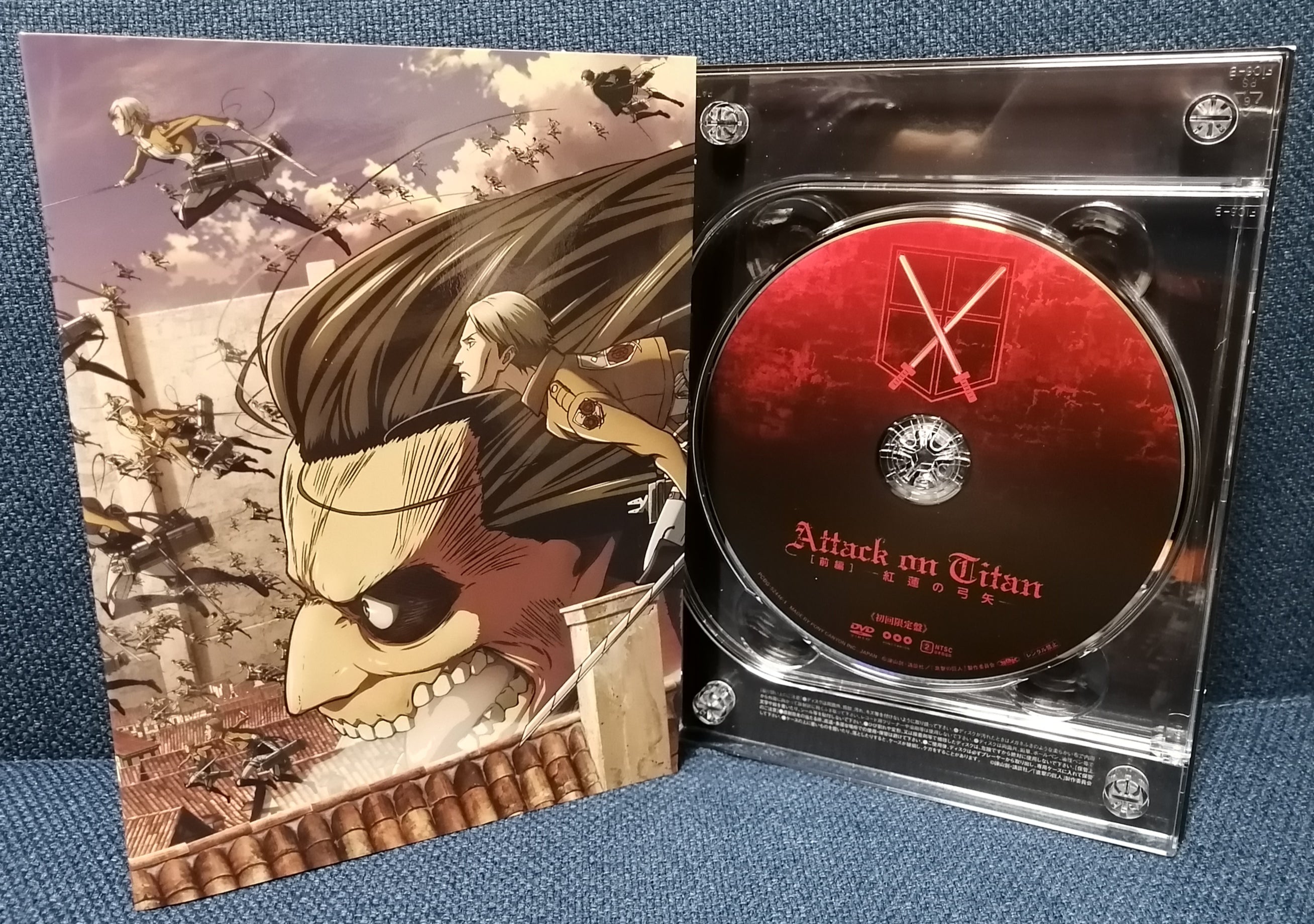 Dvd Attack On Titan Shingeki No Kyojin Legendado Temp 1 2 3