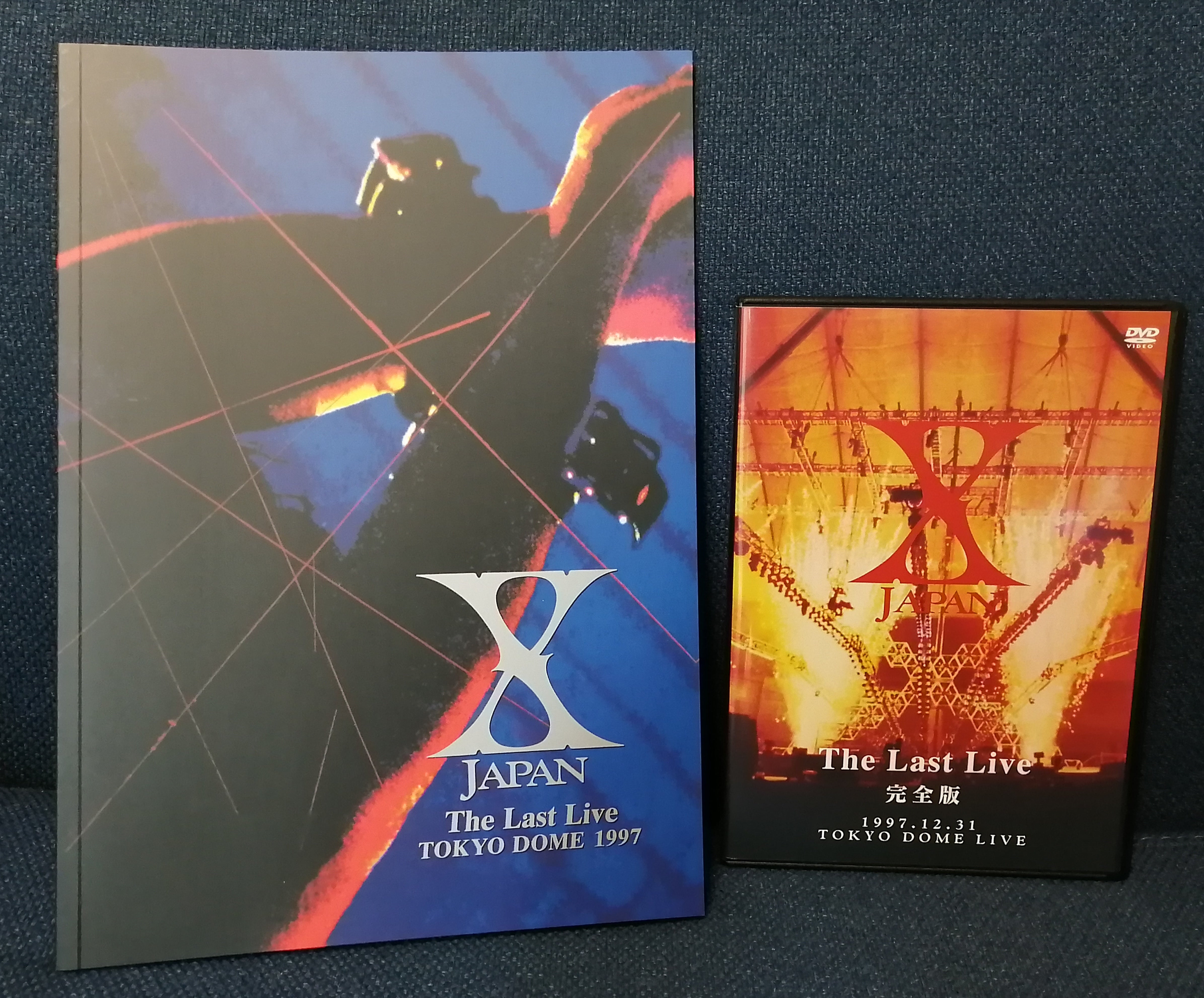 X Japan (hide, Yoshiki, Pata, Toshi) Last Live Complete DVD Box 