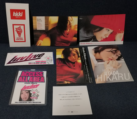 Utada Hikari 宇多田ヒカル First Love Album 15th Anniversary Deluxe Edition Box Set Contents