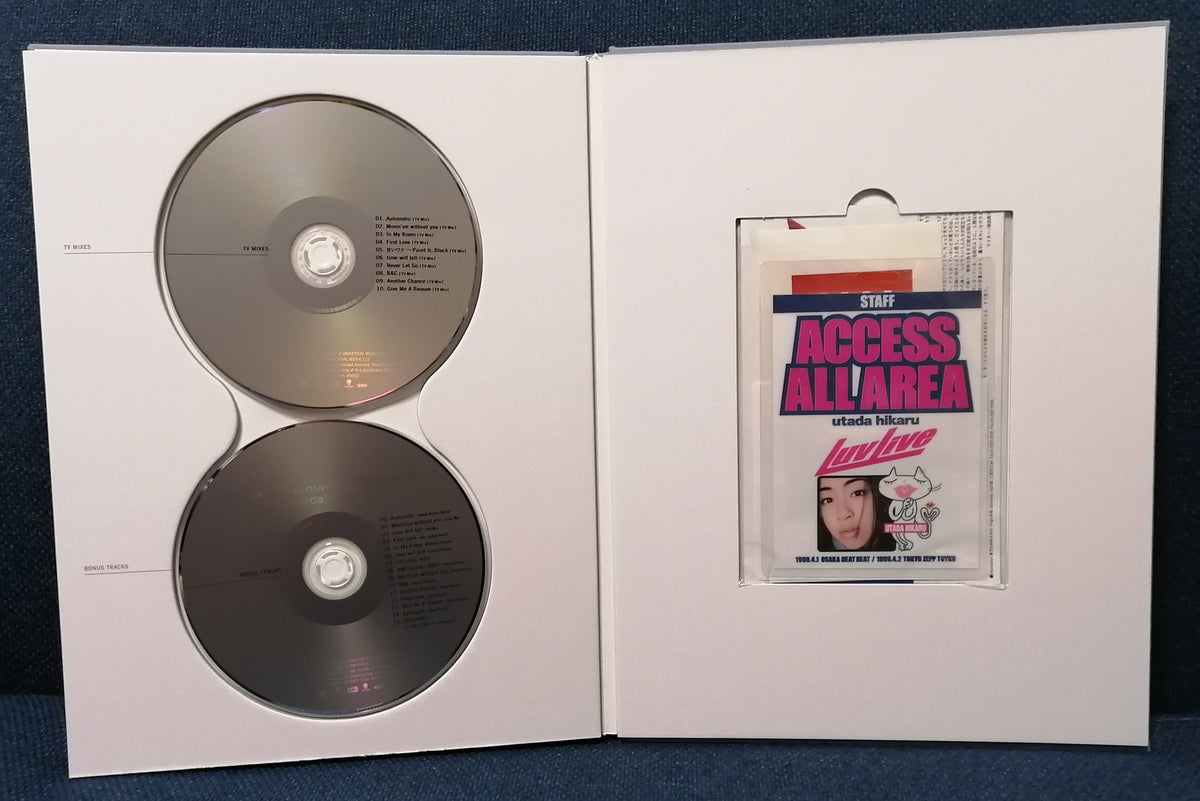 Utada Hikari 宇多田ヒカル First Love Album 15th Anniversary Deluxe Edition Discs