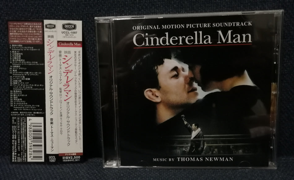 Thomas Newman Cinderella Man Japan Original Soundtrack Russell Crowe