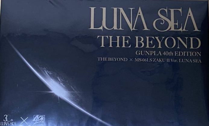 Luna Sea - The Beyond single CD+ GUNPLA 40th EDITION THE BEYOND X MS-06LS  ZAKU II