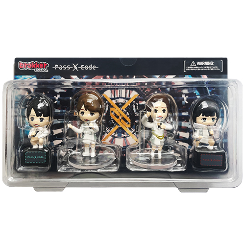 PASSCODE - Nippon Budokan 2022 (Complete Limited Edition) w/ Brokker figures Japan Punk 2Bluray+2CD Box Set