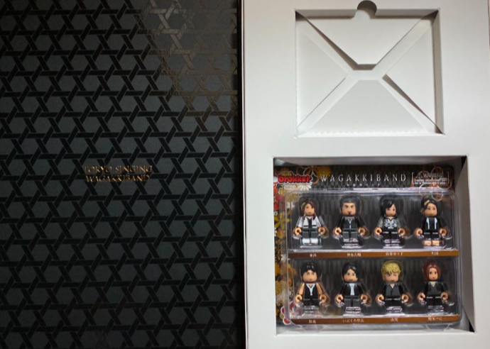Wagakki Band 和楽器バンド - Tokyo Singing (Fanclub Edition) Brokker figures set Japan Metal CD+DVD