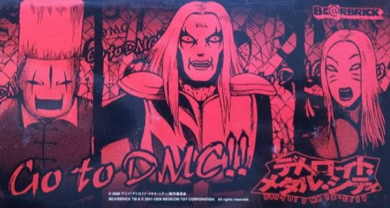 Detroit Metal City (Manga / Anime / Movie) - BE@RBRICK 100% Figure set of 3 Japan BEAMS collaboration
