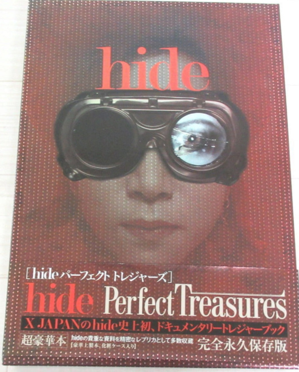 hide ( X Japan, Zilch) - Perfect Treasures Large Collector Book Visual Kei